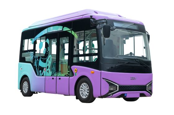 Kalite  Electric Mini Buses Zero Emission Minibus Passenger Capacity 11 Seaters Battery Capacity 80kwh fabrika