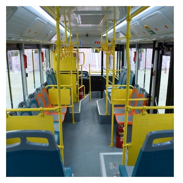ZEV 7.7m Dizel Şehir Otobüsü Toplu Taşıma İçin 25 Koltuk Euro 4 Emisyon