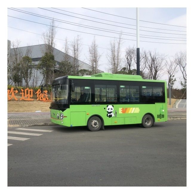 6.6m BEV Pil Şehri 1/2 Yolcu Kapılı Tamamen Elektrikli Minibüs