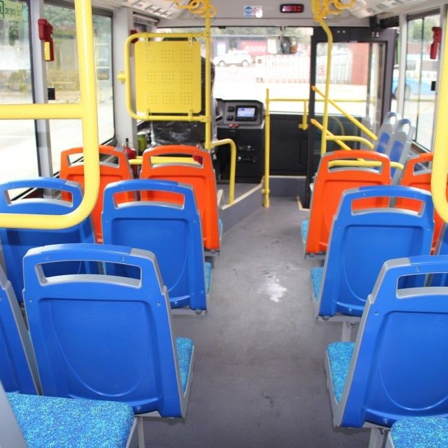 6630*2200*2925 Boyutlar Elektrikli Minibüs E Otobüs 6.6m Pilli Elektrikli Otobüsler Toplu Taşımacılık için