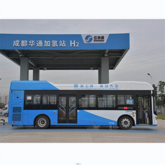 Green Travel 10.5m 27 Koltuk Elec City Hidrojen Yakıt Hücreli Otobüs LHD 0 Emisyon