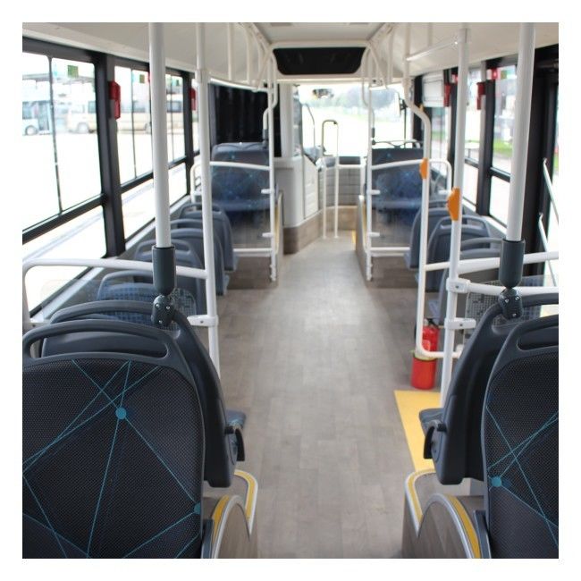 10.5m saf elektrikli otobüs 250km kilometrelik yolculuk 30 koltuklu şehir taşımacılığı için.