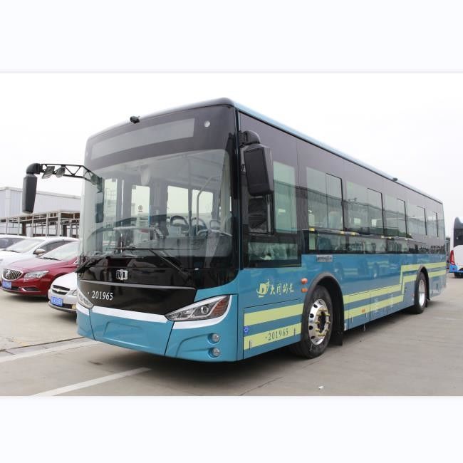 10.5m Şehir Yolu Tur otobüsü, Klimalı Düşük Tabanlı saf elektrikli Otobüs 30 kişilik Kentsel Şehir Otobüsleri