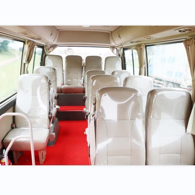 8m Dizel Coaster Otobüsler AC LHD RHD En Yüksek Hız 100km / H ile 19 Koltuk