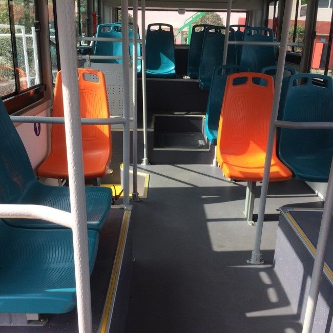 Bakımsız bataryalı özel renkler ve 69km/h'lık şehir taşımacılığı için en yüksek hızla elektrikli minibüs