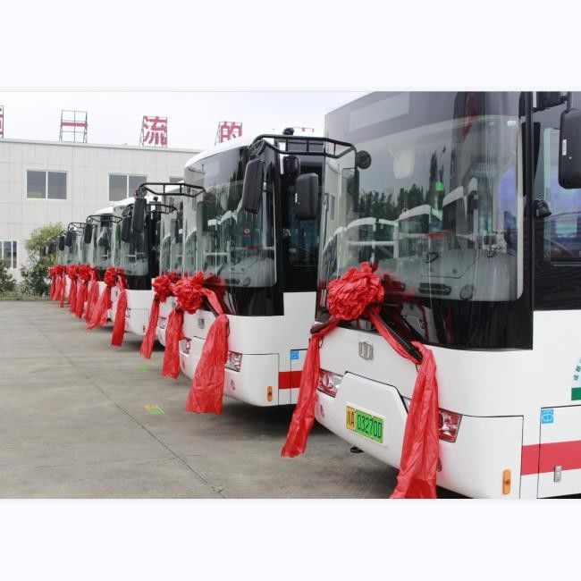 6.6m 23 Koltuk Elektrikli Şehir Otobüsleri LHD RHD 270KM Şehir taşımacılığı için kilometre