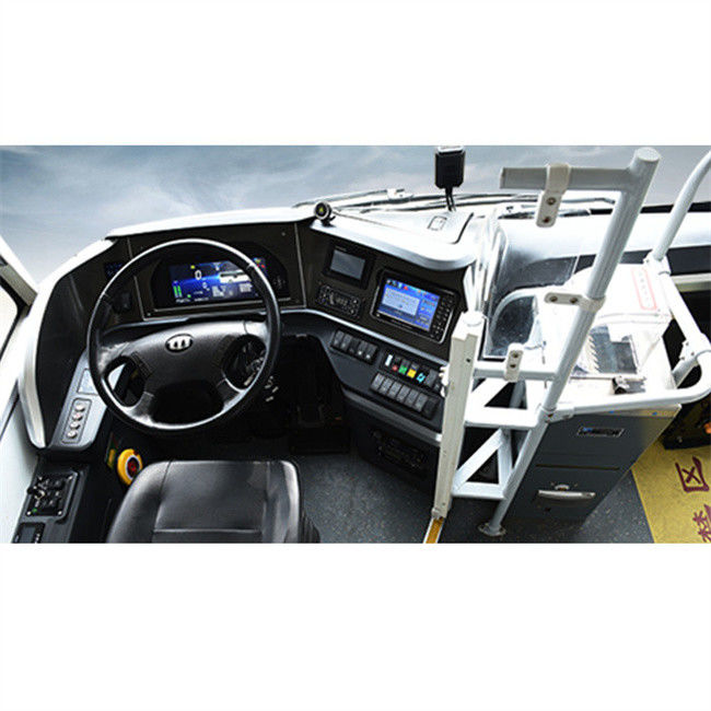 8.5m Pilli Elektrikli Otobüsler Sıfır Emisyonlu Toplu Taşımacılık için Uzun Sürüş Menzili