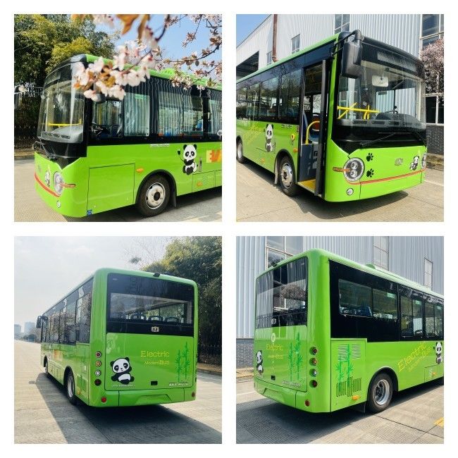 6m Elektrikli Mini Otobüsler Şehir Ulaşımı İçin Büyük Kapasiteli EV Otobüsü