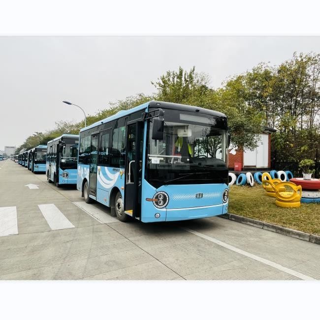 6.6m ZEV Otobüsü Yeni Enerji Otobüsü Sıfır Emisyonlu İki Kapılı 16 Yolcu Koltuğu