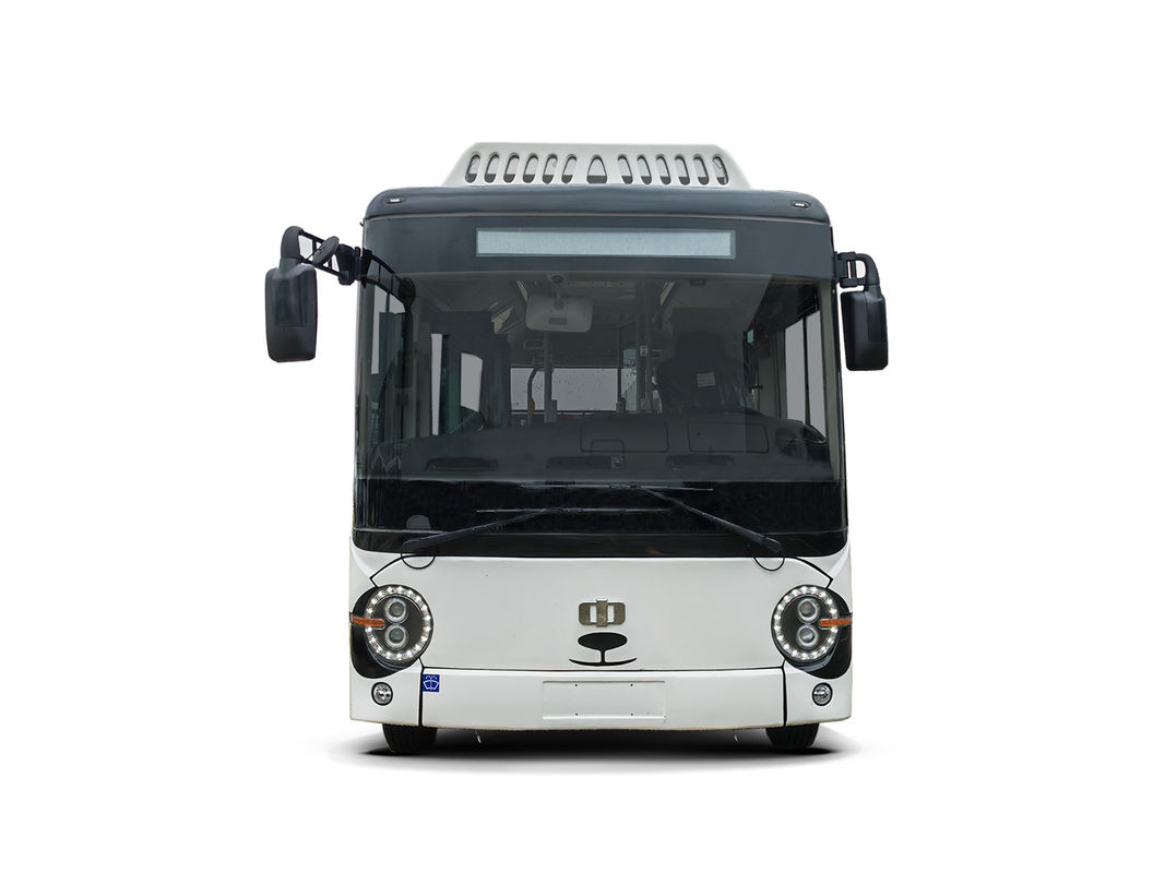 Yeşil otobüs 5.9m Elektronik otobüs 14 Koltuk 1 Adımlı otobüsler G.V.W kg 8500 Toplu taşımacılık