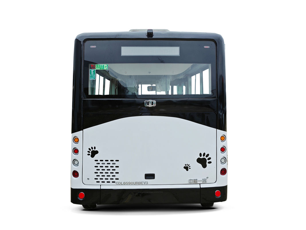 Yeşil otobüs 5.9m Elektronik otobüs 14 Koltuk 1 Adımlı otobüsler G.V.W kg 8500 Toplu taşımacılık