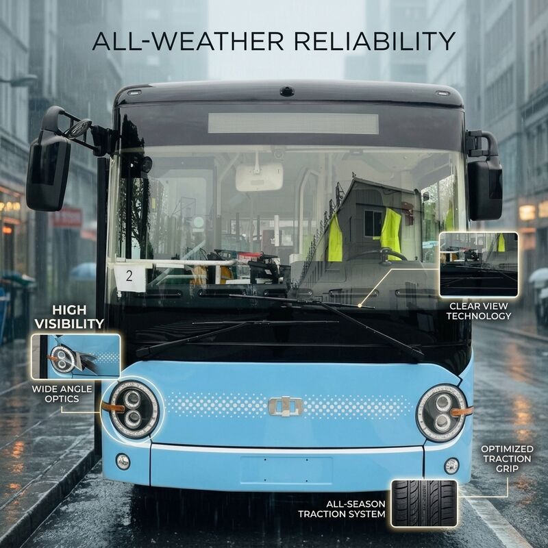 6.6m Batarya Elektrikli Minibüs 19 koltuklu 95.25kWh uzun menzilli çevre dostu ulaşım.
