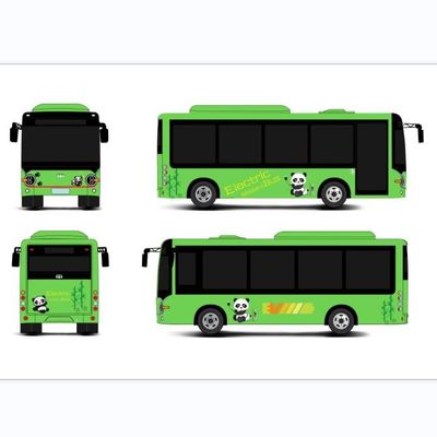 2 saat Hızlı Şarj Süresi Elektrikli Mini Otobüs Sıfır Emisyon 6,6 m 69 km/s