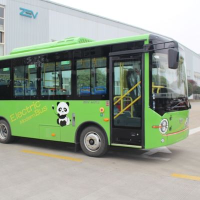 7 Metre 24 Kişilik AC Otobüs Elektrikli Halk Otobüsü Seyir Menzili 250km