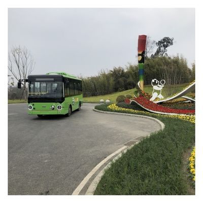 Yeni Enerji Akü Kapasitesi LHD 35 Yolcu Zev Otobüs Süspansiyonu Yaprak Yay