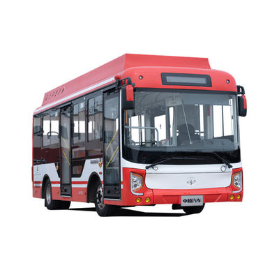 7m Elektrikli Mini Otobüsler 3650mm 24 kişilik 0 Emisyon
