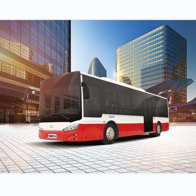 10.5m 30 Koltuk Toplu Taşıma Elektrikli Şehirlerarası Otobüs 240kw