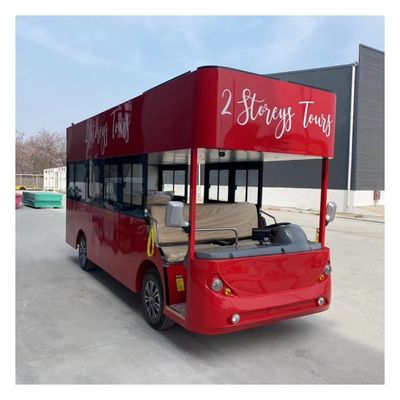 Elektrikli Golf Arabaları Servis Otobüsü 6.4 Mts En Yüksek Hız 30km / H ile Dönüş Radyumu