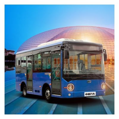 6m 15 kişilik Mini Otobüs Şehir Ulaşımı için Düşük Giriş Şehir Otobüs Servisi