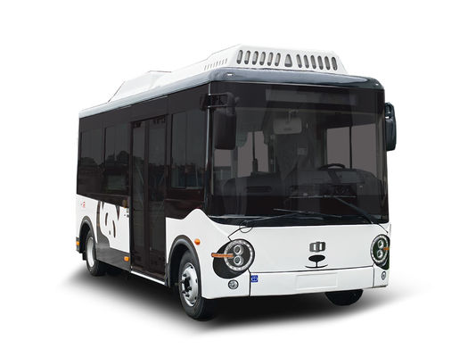 5.9m Elektronik Minibüsler şehir taşımacılığı için düşük giriş 14 kişilik elektrikli şehir otobüsü.