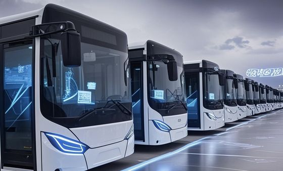 8.5m Batarya Elektrikli Şehir Otobüsü Toplu Taşımacılık için Ekolojik Bilinçli Çözüm