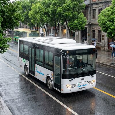 6.6m 16 Koltuklu LHD Elektrikli Mini Otobüs Kentsel Şehir Toplu Taşıma İçin Elektronik Otobüs
