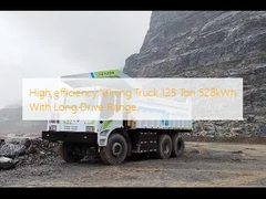 Yüksek verimli Madencilik Kamyonu 125 Ton 528kWh Uzun Sürüş Menziliyle